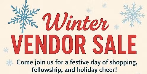 Winter Vendor Sale