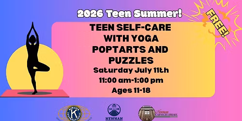 July Teen Self-Care with Yoga