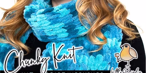 Chunky Knit Hat & Scarf | Sip & Snuggle Workshop