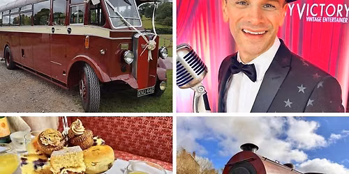 Music through the Decades Vintage Bus Trip - Afternoon Tea on a steam train 