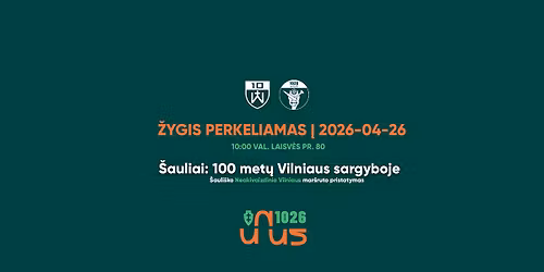 \u0160auliai: 100 met\u0173 Vilniaus sargyboje | P\u0117s\u010di\u0173j\u0173 \u017eygis