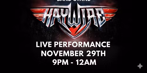 Haywire is Back at Buntsy's Band Stand!