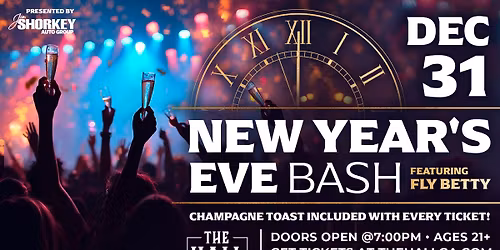 New Year's Eve Bash featuring Fly Betty