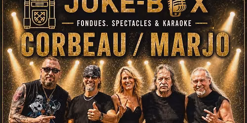 Hommage \u00e0 Corbeau\/Marjo avec le groupe Visionnaire Exp\u00e9rience 