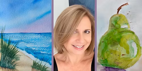 Beginner Watercolor Class Series with Sylvia Gortz (Session 3)
