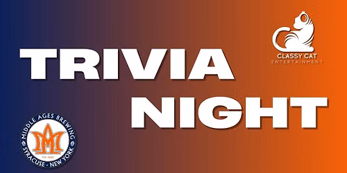 Trivia Night @ Middle Ages Brewing Company