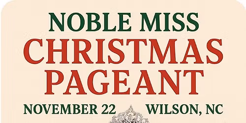 Noble Miss Christmas Pageant 