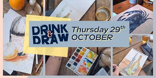 Drink and Draw - October