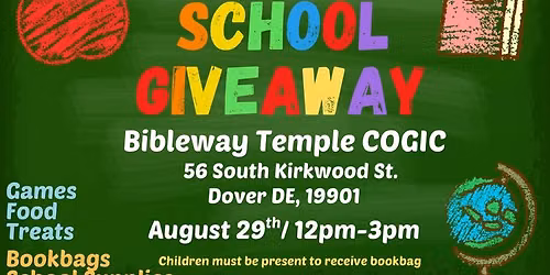 Back to School Giveaway
