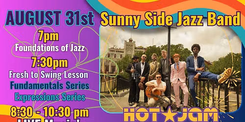 New Orleans is Coming! The Sunny Side Jazz Band