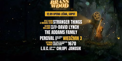 BRASSWOOD SOUNDTRACKS 2026 \u2014 12.09, Opera Le\u015bna powered by Energa, Sopot