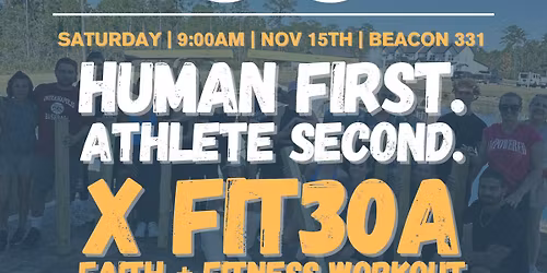 HFAS X FIT30A Faith & Fitness workout 2.0