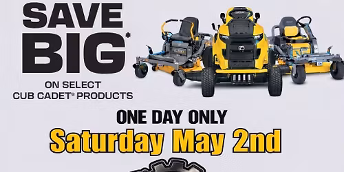Cub Days Sales Event
