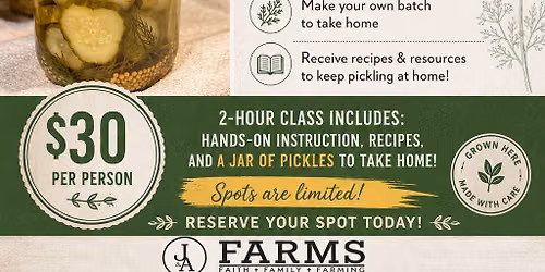 Pickling Class