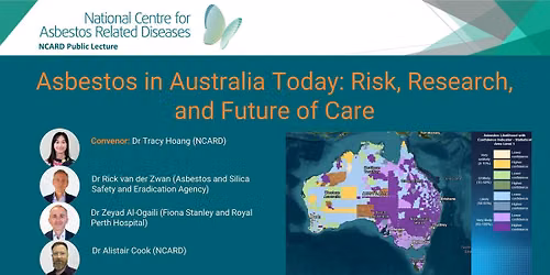NCARD Public Lecture 2026: Asbestos in Australia Today: Risk, Research, and Future of Care