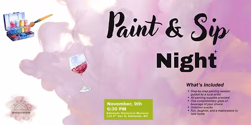 Paint and Sip Night at the Museum