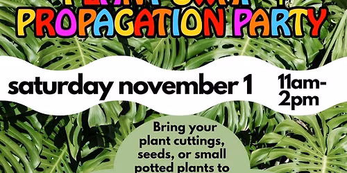Plant swap + Propagation party