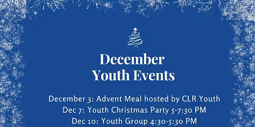 CLR Youth Group - December