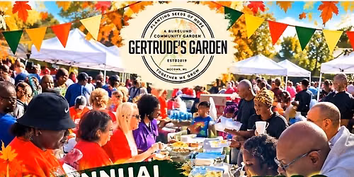 Annual Thanksgiving Meal at Gertrude\u2019s Garden