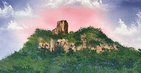 Bob Ross Painting Class