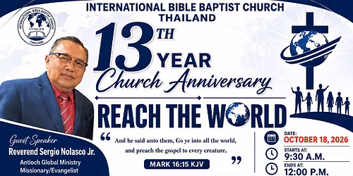 Thirteenth Year Church Anniversary