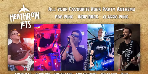 Heathrow Jets rock The Good Companions, Woodley