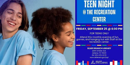 Teen Night (Sears Recreation Center)