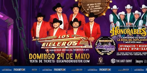 LOS RIELEROS DEL NORTE, HONORABLES EN HOUSTON