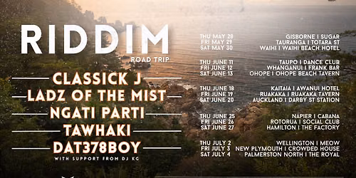 Riddim Road Trip - Wellington