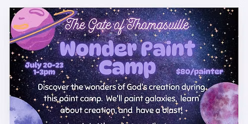 Wonder Paint Camp