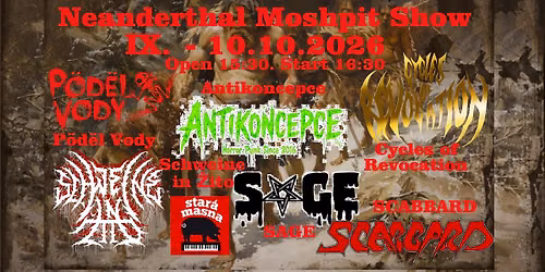 Neanderthal Moshpit Show IX.