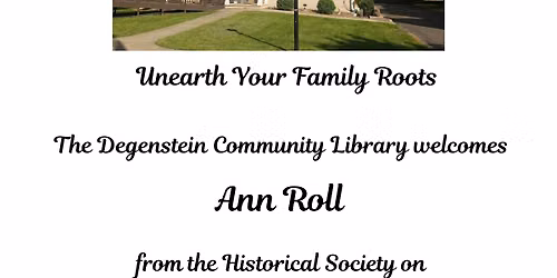 Genealogy with Northumberland Historical Society: Ann Roll