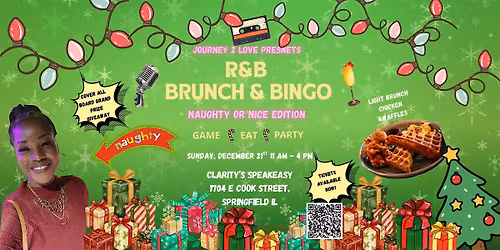 Journey 2 Love Presents: R&B Brunch & Bing, Naughty or Nice Holiday Edition