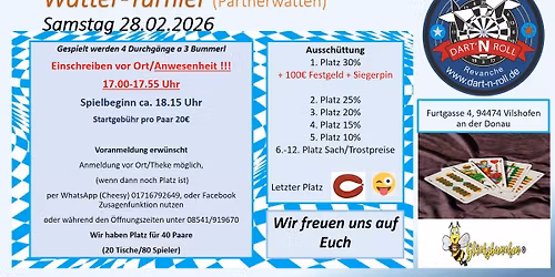 Watter-Turnier (Partnerwatten)