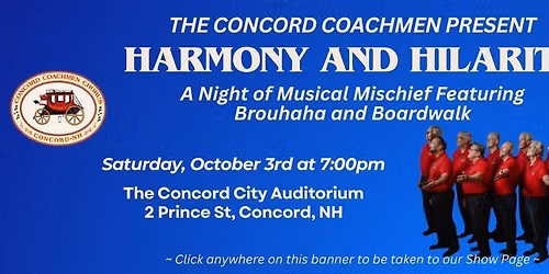 HARMONY and HILARITY - A Night of Musical Mischief