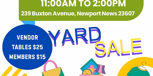 Chicken Fish Yard Sale Fundraiser 