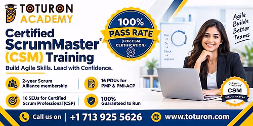 2 Days Certified ScrumMaster (CSM) Training in Niagara Falls, ON