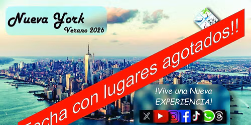 FECHA AGOTADA!! VIVE Nueva York 2026