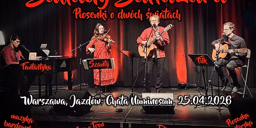 Marcin 'Baltazar' G\u0105bka i Deszczowcy - koncert unplugged w Warszawie na Jazdowie, Chata Numinosum.