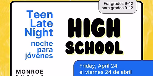 Teen Late Night - High School