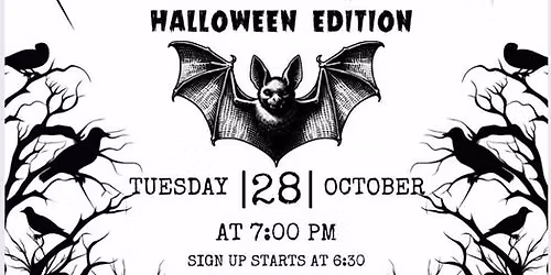 SLAMBROSIA: HALLOWEEN EDITION; Feed the spirits your words.