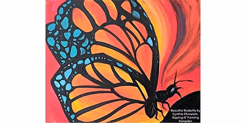 Beautiful Butterfly  Saturday,  June 20th  3:00pm $35
