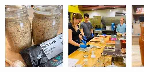 Fermented Homemade Condiments Workshop