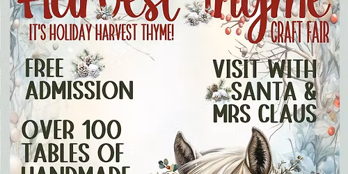 Harvest Thyme Craft Fair 2025