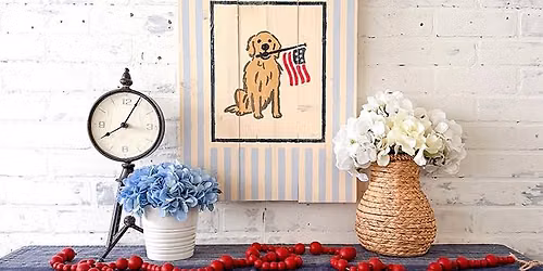 25% off 4th of July Workshop- Pick Your Project Workshop @ Board & Brush Newark