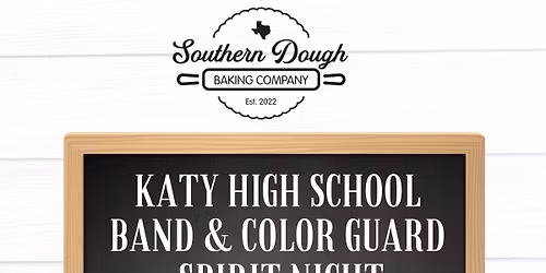 Spirit Night- Katy High School Band & Color Guard