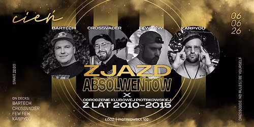 ZJAZD ABSOLWENT\u00d3W X CIE\u0143 