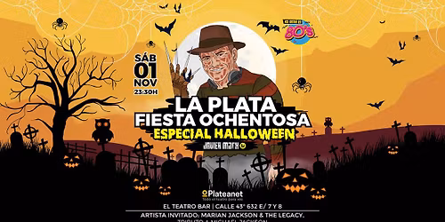 Fiesta de Halloween de Nos gustan los 80s en LA PLATA