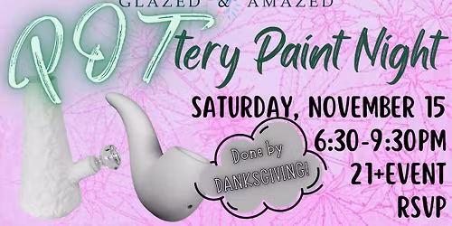 Adult POTtery Night! November 2025