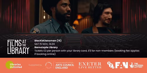Films at Your Library: BlacKkKlansman
